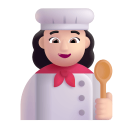 Woman Cook 3d Light icon