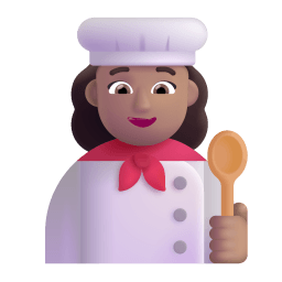 Woman Cook 3d Medium icon