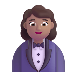 Woman In Tuxedo 3d Medium icon