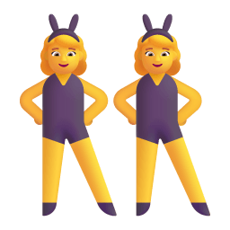 Woman With Bunny Ears 3d icon