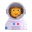 Astronaut 3d Default icon