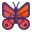 Butterfly 3d icon