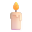 Candle 3d icon