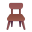 Chair 3d icon