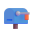 Closed Mailbox With Lowered Flag 3d icon