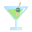 Cocktail Glass 3d icon