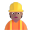 Construction Worker 3d Medium icon