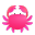 Crab 3d icon