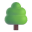 Deciduous Tree 3d icon