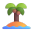 Desert Island 3d icon