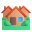 Houses 3d icon