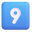 Keycap 9 3d icon
