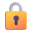 Locked 3d icon