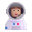 Man Astronaut 3d Medium Light icon