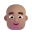 Man Bald 3d Medium icon