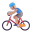 Man Biking 3d Medium Light icon