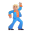 Man Dancing 3d Medium Light icon
