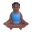 Man In Lotus Position 3d Medium Dark icon