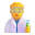 Man Scientist 3d Default icon
