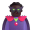 Man Supervillain 3d Dark icon