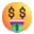 Money Mouth Face 3d icon
