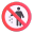 No Littering 3d icon