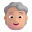 Older Person 3d Medium Light icon