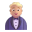 Person In Tuxedo 3d Medium Light icon