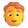 Person Red Hair 3d Default icon