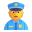 Police Officer 3d Default icon