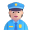 Police Officer 3d Light icon