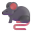 Rat 3d icon