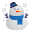 Snowman 3d icon