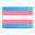 Transgender Flag 3d icon
