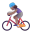 Woman Biking 3d Medium icon