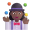 Woman Juggling 3d Medium Dark icon