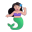 Woman Merpeople 3d Light icon