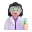 Woman Scientist 3d Light icon