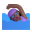 Woman Swimming 3d Medium Dark icon