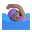 Woman Swimming 3d Medium icon