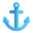 Anchor 3d icon