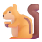 Chipmunk-3d icon