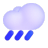 Cloud-With-Rain-3d icon