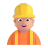 Construction-Worker-3d-Medium-Light icon