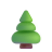 Evergreen-Tree-3d icon