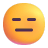 Expressionless Face 3d icon