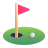 Flag-In-Hole-3d icon