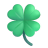 Four-Leaf-Clover-3d icon