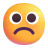 Frowning Face 3d icon