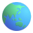 Globe-Showing-Asia-Australia-3d icon